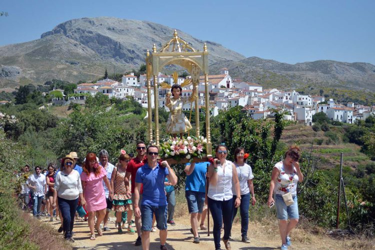 Cartajima celebró con gran participación de personas su tradicional Romería del Niño