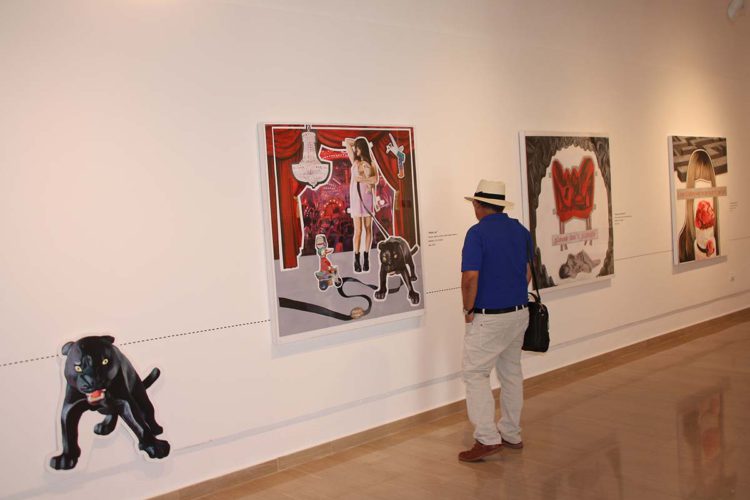 El Museo Joaquín Peinado ofrece una exposición sobre iconografía femenina de la artista argentina Paula Vicenti