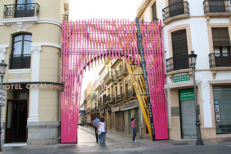 Esta es la portada de la Feria y Fiestas de Pedro Romero de 2017