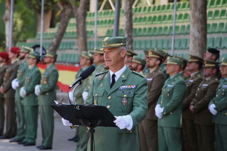 El teniente coronel Fernando Sánchez se pone al mando de la X Bandera del Tercio ‘Alejandro Farnesio’ 4º de La Legión de Ronda