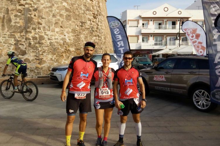 La rondeña Inmaculada Herrera quedó tercera en el Duathlon Pongorace Trail de Mijas