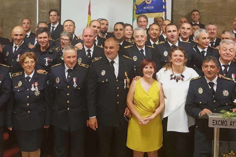 Finaliza la I Semana de la Policía Local de Ronda con motivo de su 180 aniversario con un acto institucional