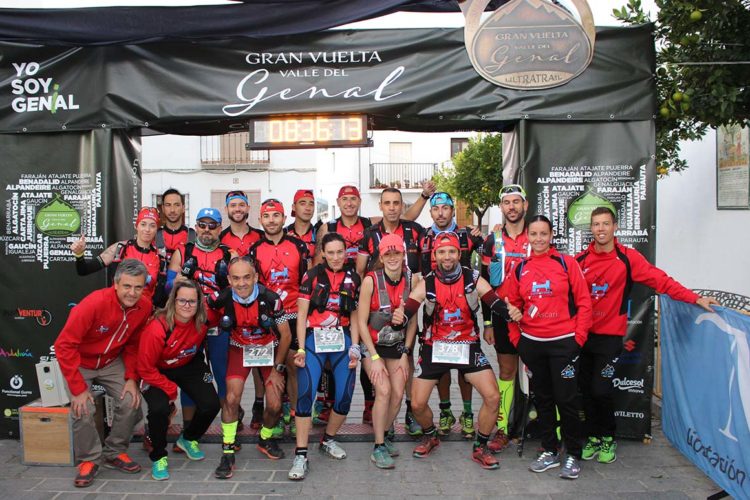 El Club Ascari-Harman Trail Running logra dos segundos puestos en la Trail de la Gran Vuelta Valle del Genal