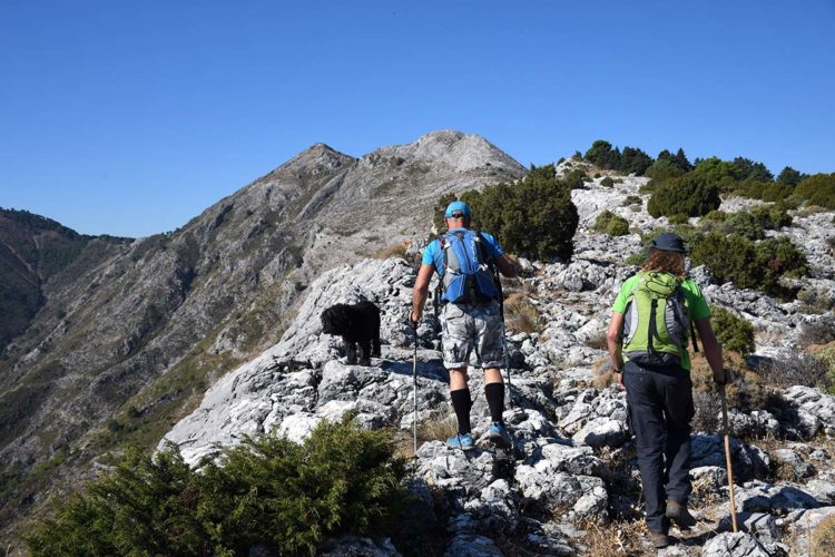 La espectacular subida al pico Alcojona, parajes únicos de Parauta