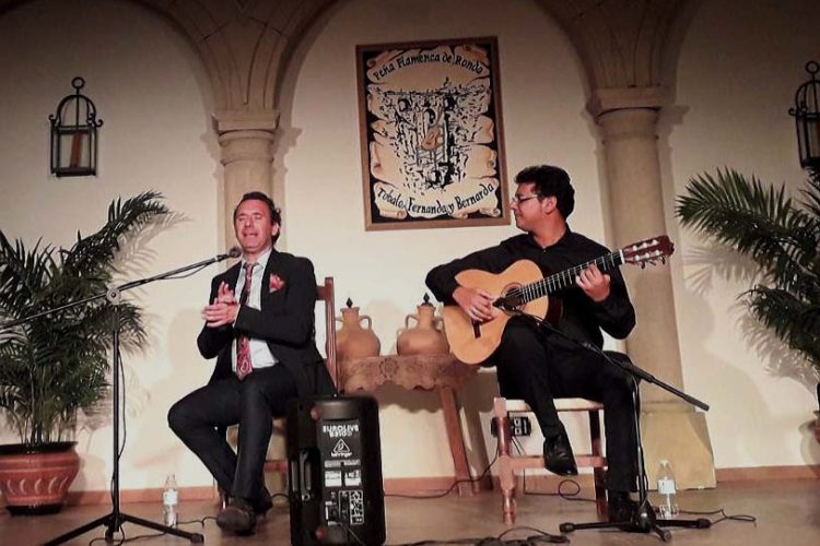 ‘Caracolillo de Cádiz’ trae el cante y el sentimiento a la Peña Flamenca de Ronda