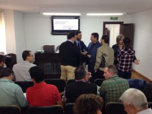 Reunión de los representantes de la Serranía.