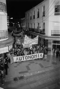 Imagen completa de la manifestación. CUSO