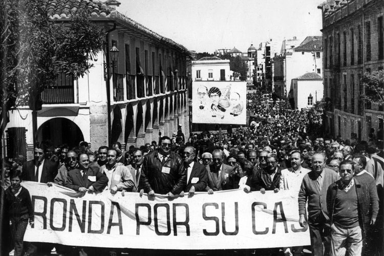 Antonio Arenas (PP) tira de historia: «Cada vez que gobierna el PSOE en Ronda hay manifestaciones»