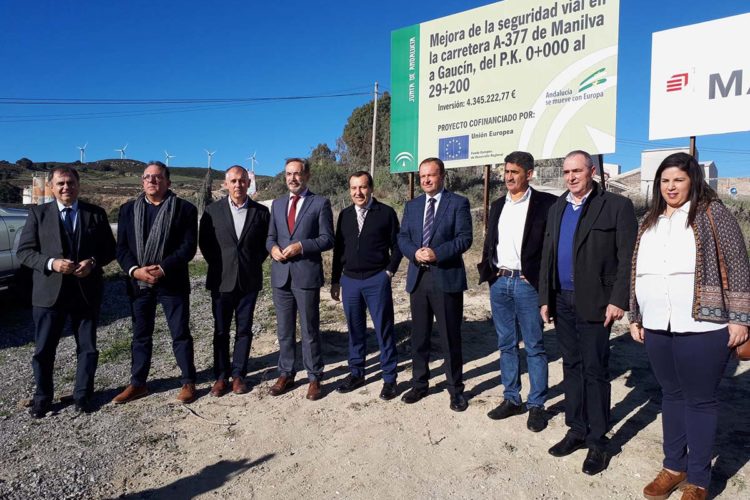 Entra en servicio la carretera Gaucín-Manilva tras las obras de mejora que ha realizado la Junta con 4,3 millones de euros