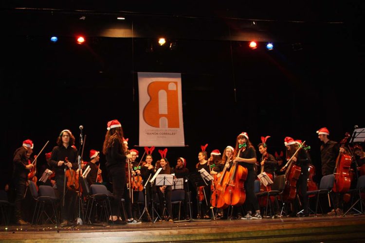 El Conservatorio de Música ‘Ramón Corrales’ ofreció su tradicional Concierto de Navidad