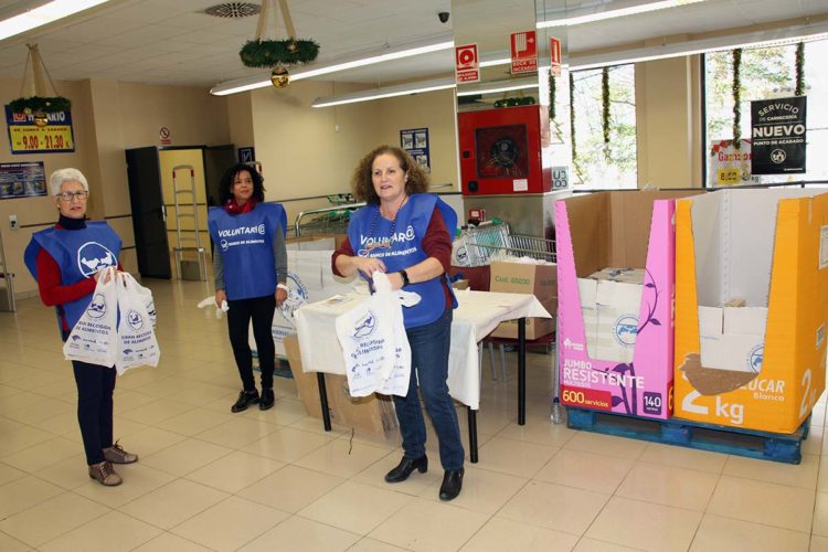 Bancosol logró reunir más de 24.000 kilos de productos en Ronda durante la Gran Recogida de Alimentos