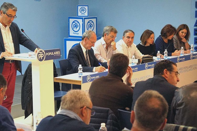 El PP de Málaga designará el lunes a los candidatos a las alcaldías para las locales de 2019 de once municipios de la Serranía