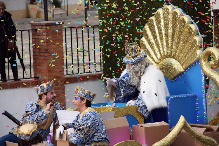 Melchor, Gaspar y Baltasar han desafiado a las nubes y han traído la magia a Ronda