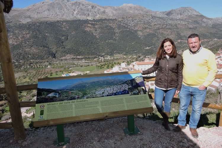 La Diputación mejora las etapas de la Gran Senda por Jimera de Líbar con un observatorio de aves