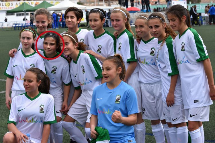 La rondeña Carmen Florido, tras ser reclutada para la Selección Andaluza, se convierte en toda una promesa del fútbol femenino español