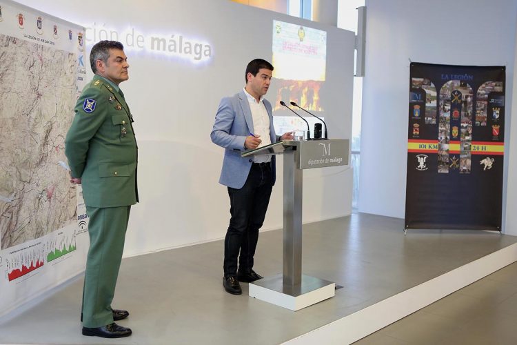 La Legión presenta en la Diputación de Málaga los 101 km que este año reunirá a 8.500 deportistas