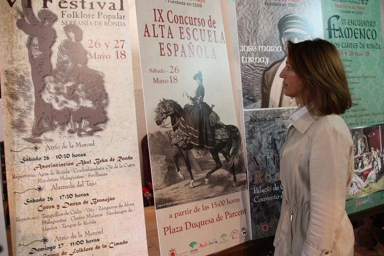 Presentan los distintos carteles de los eventos de Ronda Romántica que se celebrará del 23 al 27 de mayo