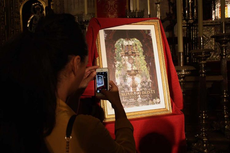 La Agrupación de Hermandades y Cofradías presenta el cartel anunciador del Corpus Christi