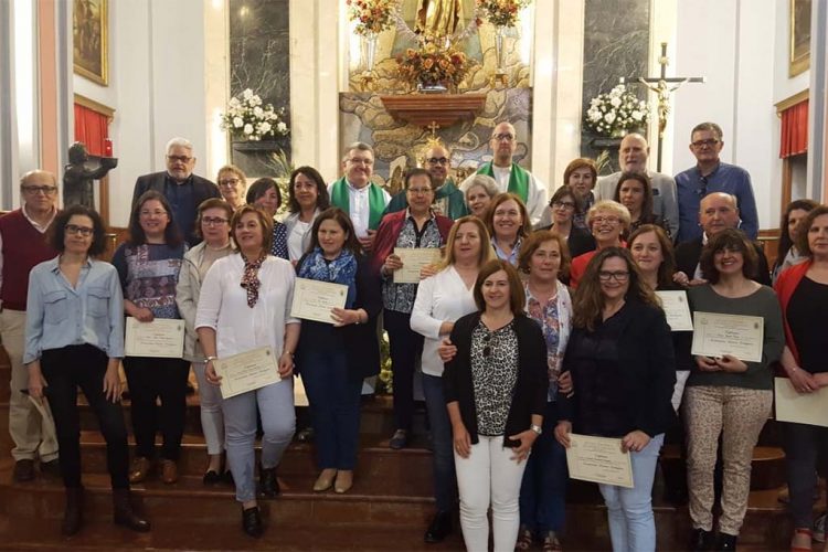 Clausura del curso de la Escuela de Formación Teológica con la entrega de los títulos a sus 25 alumnos