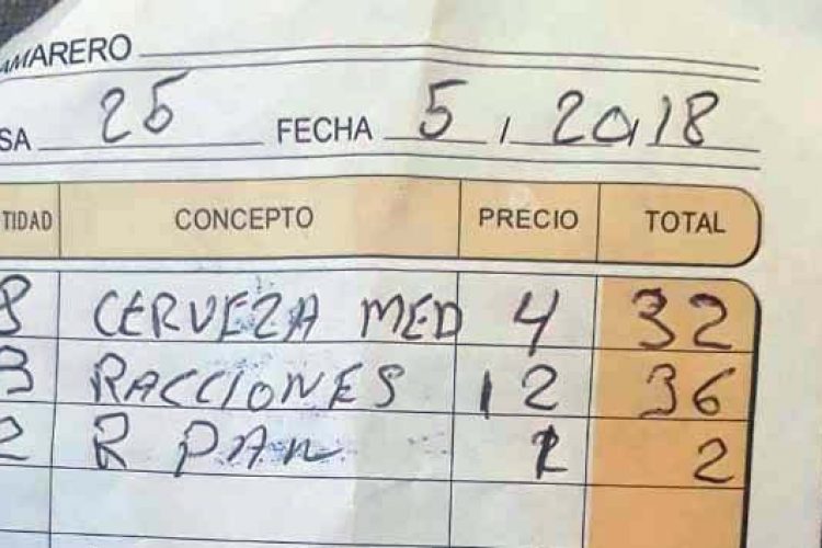 Cervezas a 4 euros y raciones a 12 euros es lo que se está cobrando en algunas estancias de Ronda Romántica