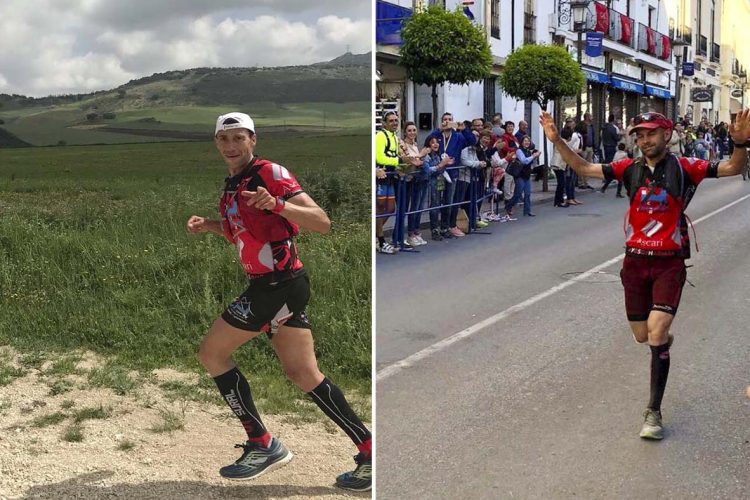 Dos corredores del Club Ascari-Harman Trail Running lograron entrar cuarto y quinto en los 101 km de la Legión