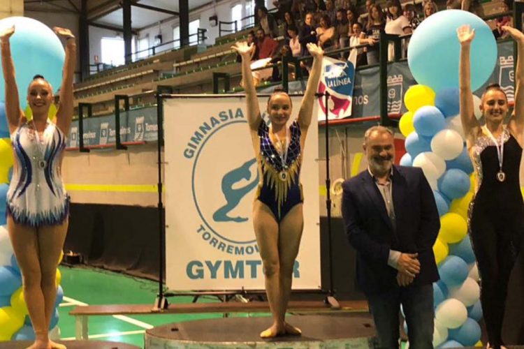 Las gimnastas del Club AGRA de Ronda lograron medallas en los torneos de Córdoba y de Torremolinos