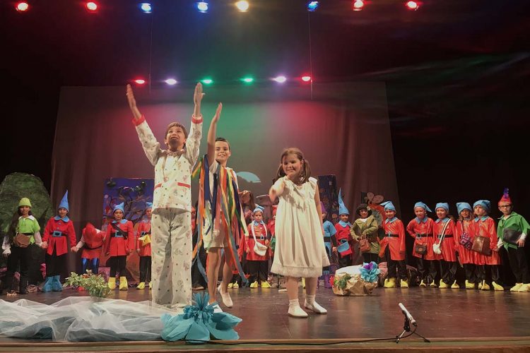 El colegio Fernando de los de los Ríos, de la Fundación Unicaja Ronda, inicia los actos de clausura del curso con una zarzuela infantil