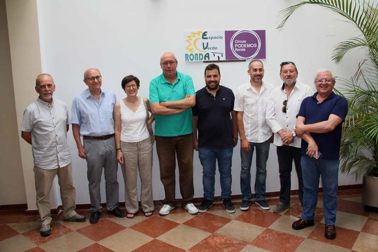 Podemos y Espacio Verde anuncian su confluencia en ‘Adelante Ronda’ para las elecciones municipales de 2019