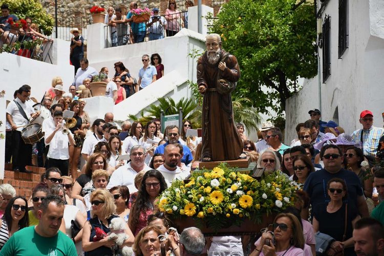 Alpandeire multiplicó su población en el 154 aniversario del nacimiento de Fray Leopoldo