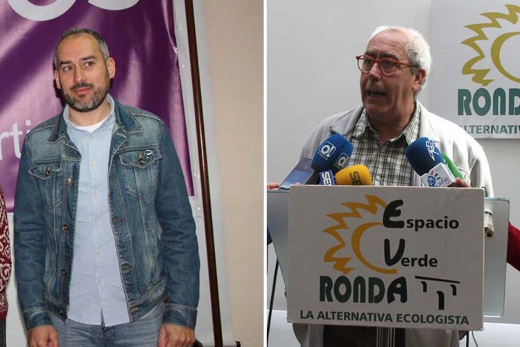 Podemos y Espacio Verde cierran un acuerdo para ir juntos a las elecciones municipales de 2019 en Ronda