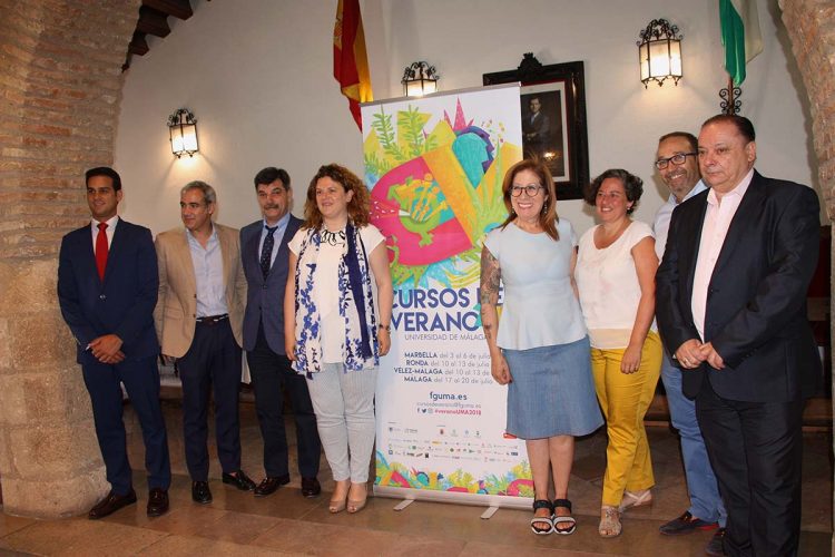 Presentan los Cursos de Verano de la UMA en Ronda que este año ofrece tres seminarios y un taller