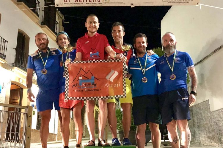Deportistas del Club Ascari-Harman Trail Running han corrido la Marcha Nocturna de El Burgo y la Crono-Escalada de Mallorca
