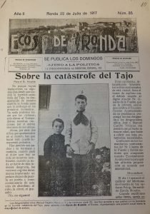 Un periódico rondeño recuerda la tragedia.