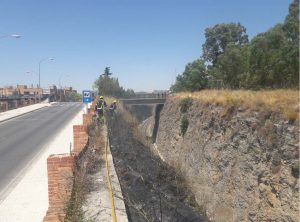 No es la primera vez que se producen este tipo de incendios en el casco urbano de Ronda durante este verano, como consecuencia de que no se ha actuado de forma adecuada por parte de las autoridades locales para eliminar el forraje y los matojos que se encuentran muy secos como consecuencia de estos días de calor y de viento.