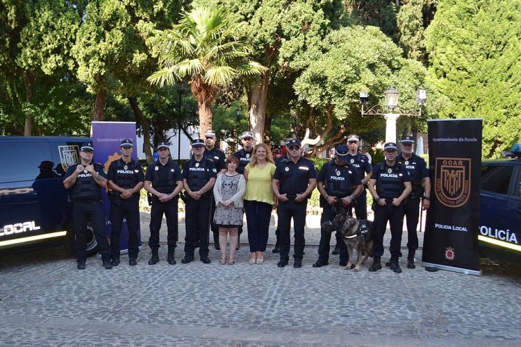 La Policía Local pone en marcha el nuevo Grupo Operativo de Apoyo a Ronda (GOAR) para actuar en las barriadas