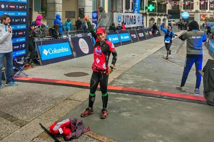 La rondeña Blanca Silva logró finalizar la Ultra Trail del Mont Blanc, una de las pruebas más emblemáticas del mundo