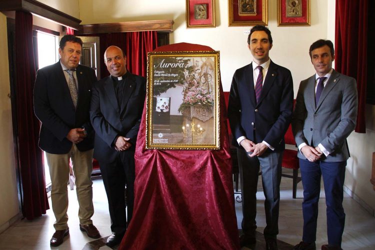 Presentan el cartel anunciador de la procesión de Nuestra Señora de la Aurora