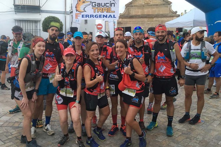 Los corredores del Club Harman Trail Running logran cuatro medallas en el Trail de Gaucín