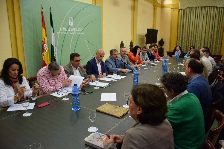 La Junta informa a los alcaldes de los municipios afectados por el temporal sobre las actuaciones de urgencia que se van a establecer