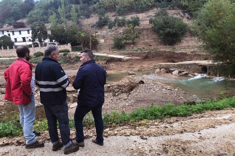 El Ayuntamiento valora los daños causados por la gota fría en el término de Ronda en más de 3,5 millones de euros