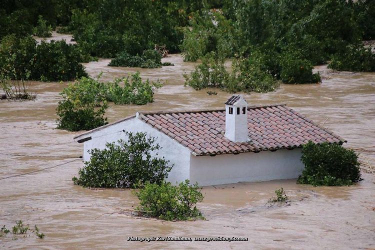 Gota Fría de octubre en la Serranía