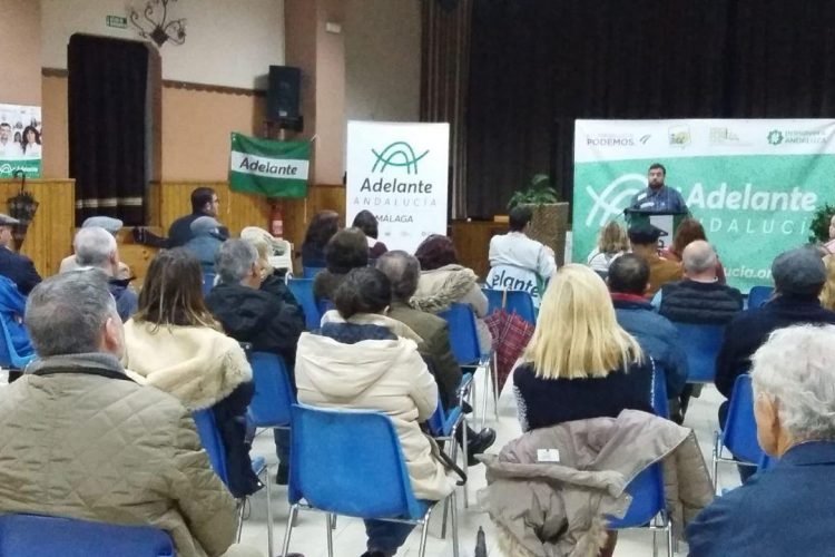 Adelante Andalucía realiza su acto central de campaña de la comarca en Arriate