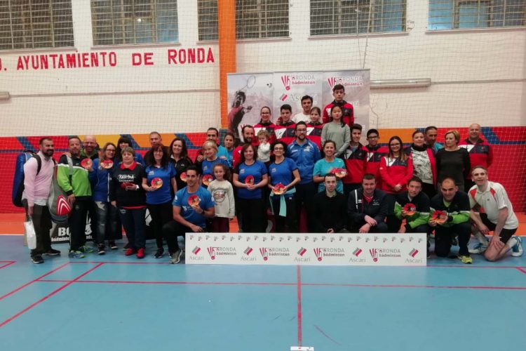 Cerca de cien deportistas participaron en el X Torneo de Veteranos ‘Ciudad de Ronda’