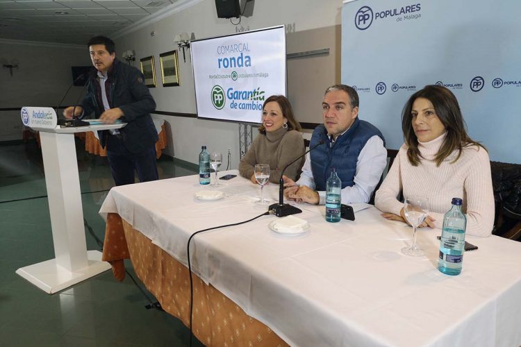 El PP recoge en su programa para las elecciones autonómicas del 2-D la autovía Ronda-Málaga