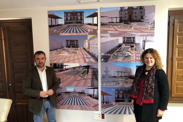 El Ayuntamiento presenta los proyectos de mejora en plaza de España y Carlos Cano, y la renovación de la del Socorro