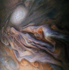 Nubes de Júpiter. Nasa.