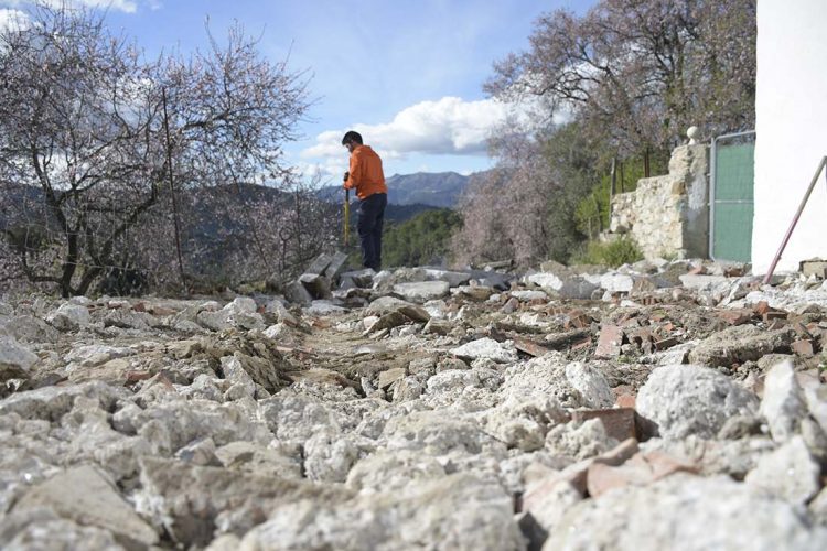 El Ayuntamiento de Faraján ultima los trabajos de embellecimiento del pueblo con las obras de la calle Eretas