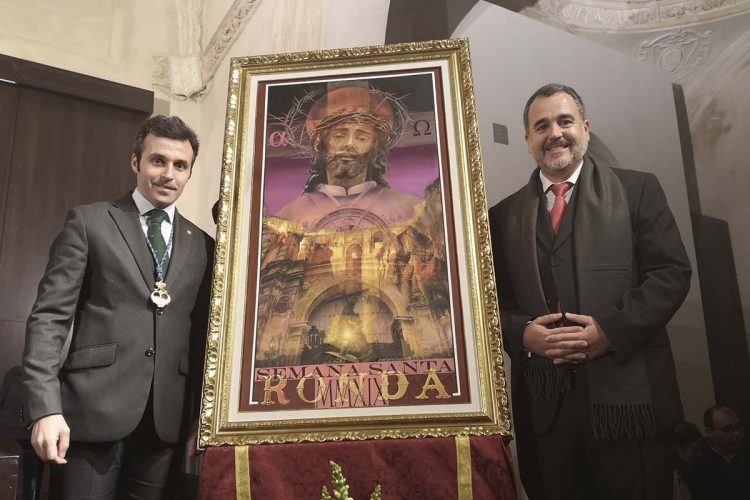 Una obra del pintor veleño José Carlos Chica representará la Semana Santa de Ronda de 2019