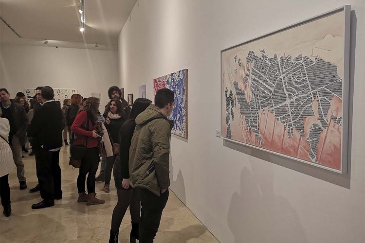 Panorámica de los 20 años de arte en el Instituto Martín Rivero en una exposición con 51 obras de sus alumnos