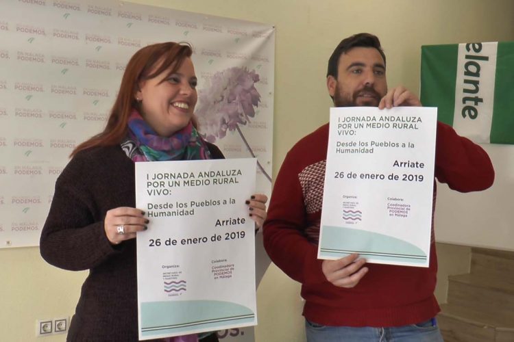 Podemos Andalucía lleva la problemática del medio rural andaluz a una jornada que se celebrará este sábado en Arriate